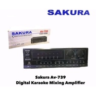 SAKURA AV-739 PROFESSIONAL MIXING AMPLEFIER 750W x 2