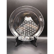 SGHR Sugahara Asanoha Clear Plate Hakone Ekiden Commemorative 6" New