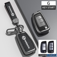 Zinc alloy Shell Fob Holder Bag For Nissan Qashqai X-Trail Juke J11 Murano Tiida Altima Maxima Livin