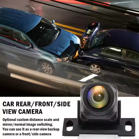 720P AHD Vehicle Rear View Reverse Camera 170 Degree Lens Night Vision Parking Reverse Camera CVBS P
