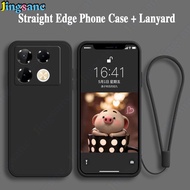 Jingsanc Ốp cho Infinix Note 40 Pro/Note 40 Pro 5G/Note 40 Pro + 5g carema bảo vệ Silicone lỏng CẠNH