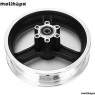 MOLIH Electric Scooter Front Wheel Hub, Aluminium Alloy 10 Inch Electric Scooter Disc Brake Hub, Dur