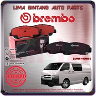 Toyota Hiace Van KDH200 Front Brake Pads , Disc Brake Pad Brembo Ceramic NAO *Original*