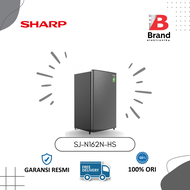 Sharp Kulkas 1 Pintu SJ-N162N-HS / New Kirei Series SJN162 FREE ONGKIR JABODETABEK