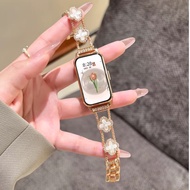 Elegant Clover Watch Strap For Huawei Band 11 pro Strap Metal Huawei Band 11 Strap Steel Huawei Band