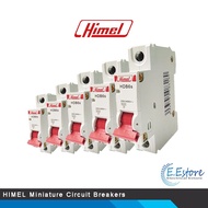 HIMEL 1Pole MCB 4.5kA/6kA (10A/16A/20A/32A/40A/50A/63A)
