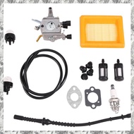 [I O J E] Carburetor Air Filter Kit for  FS120 FS200 FS250 FS300 FS350 FR350 FR450 FR480 Replace 413