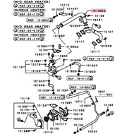 PAJERO MONTERO SHOGUN DID V77 V73 V43 V93 6G72 6G72 6G75 WATER PIPE