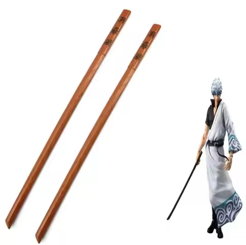 Anime 1:1 Sakata "Toyako" Wood Cosplay Sword 100cm