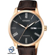 Citizen NH8353-00H NH8353-00 Automatic Leather Analog Men's Watch