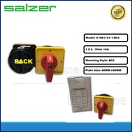 SALZER ISOLATOR  SELECTOR SWITCH 16A 1-0-2  1POLE (S6361151-1-B03)