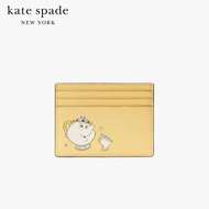 KATE SPADE NEW YORK DISNEY X KATE SPADE NEW YORK BEAUTY AND THE BEAST SMALL SLIM CARD HOLDER KE659 กระเป๋าใส่บัตร