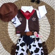 Zorro Cowboy Costume Cowboy Toddler Suit | Boys and Girls Cowboy Clothes with Free Hat