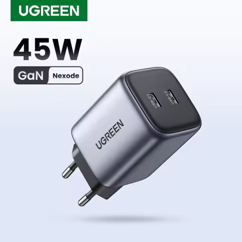 UGREEN GaN 45W USB Charger PD QC 3.0 Fast Charger Quick Charger For iPhone 15 14 13 Pro Travel Phone