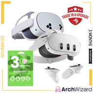 Meta Quest 3 & 3S Mixed Reality VR Headset Refurbished (Refurbished, Meta Quest VR Headset)