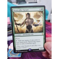 1 PLAYED Beastcaller Savant BFZ MTG card magic the gathering EDH