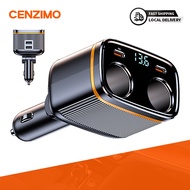 Car Charger 145W Charging 6 In 1 PD45W USB Type C Car Phone Charger 12V/24V Universal For iPhone