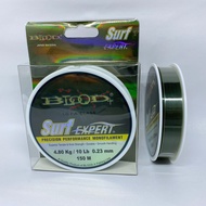 Senar Pancing BLOOD SURF EXPERT Japan 150M – Monofilament Kuat & Halus | Ukuran 0.20 / 0.23 / 0.26 /