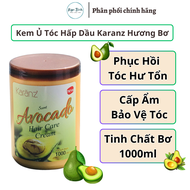 Kem ủ tóc ( hấp dầu ) Karanz Avocado Hair Care Cream Hương Bơ - 1000ml Chính Hãng
