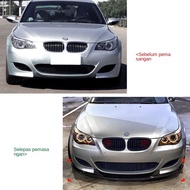 [11.10 New Arrival]【BMW 5 Series E60 E61 M5 05-10】Lip Spoiler Depan / Front Lip ABS Untuk Kereta BMW