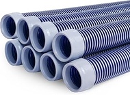 POOLWHALE Professional Swimming Pool Vacuum Cleaner Hose -1.5” 8 Piece Hoses, Perfect Pool Vacuum Ex