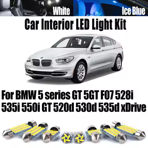 26Pcs LED Interior Light Kit Canbus For BMW 5 series GT 5GT F07 528i 535i 550i GT 520d 530d 535d xDr