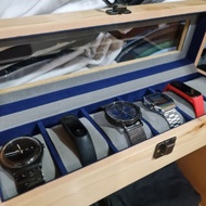KAYU Jam Box Jam Box Watch Case Filled with 6 Wooden Motifs