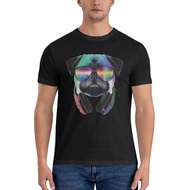 Pug Dog Headphone Dj Design Tshirts Personality Customized