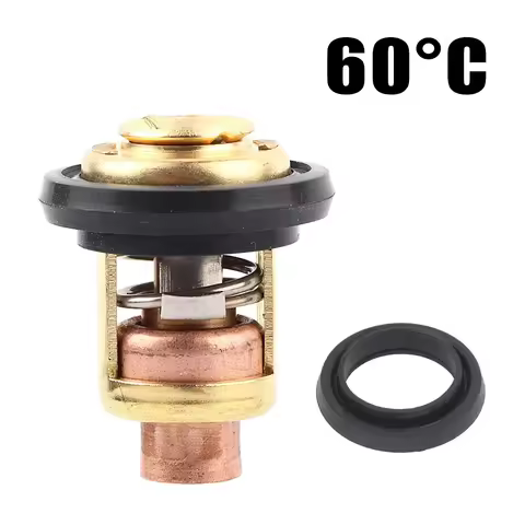 66M-12411 Thermostat 60 Degrees For Yamaha Outboard Motor 4 stroke F5-F15 66M-12411-00 6M-12411-01 b