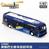 IR 1/87 New York, Los Angeles, USA Frestec MCI Bus Coach Bus Model Various Types