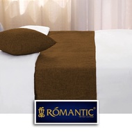 Bed Runner / Selendang Kasur Brown By Romantic Standard Hotel