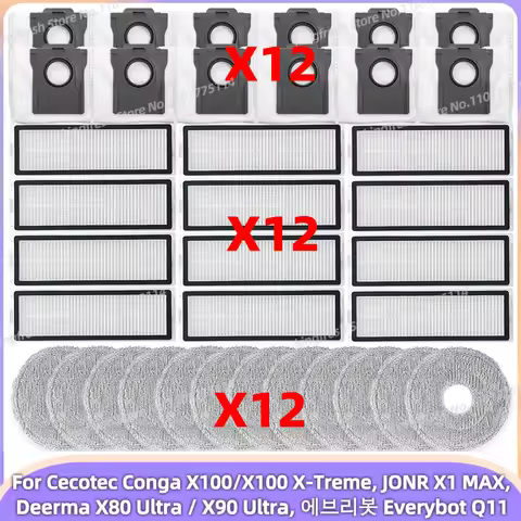 Fit For Cecotec Conga X100/X100 X-Treme, JONR X1 MAX, Everybot Q11, Deerma X80 ULTRA/ X90 Ultra Part