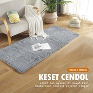 Cendol Foot Mat/Easy Absorbent Foot Mat Soft Foot Mat Size 70cm x 140cm/Microfiber Home Carpet Bedroom Floor Mat (D5C2)