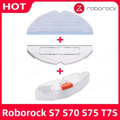 Roborock S7 S70 S75 T7S Electric Control Water Tank Spare Parts Vacuum Cleaner Water Tank Tray with 