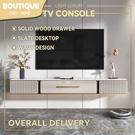Rock Board Tv Console Cabinet Light Luxury Tv Console Net Red Tv Cabinet Mall House Type Modern Simple Bedroom