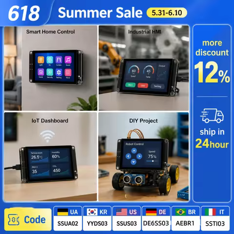 ESP32-S3 3.5-inch WiFi Bluetooth development board 320*480 intelligent display screen touch screen A