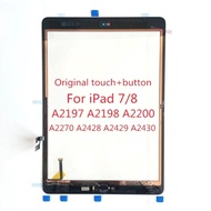 Ori Pulled Glass Touch Screen Digitizer For iPad 7 8 10.2  A2197 A2198 A2200 A2270 A2428 A2429 A2430