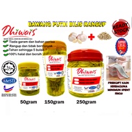 Bawang Putih Bilis Crispy (Bawang Putih + Ikan Bilis)