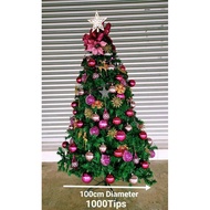 pokok Krismas NEW PREMIUM 800 TIPS  6 Feet Christmas Tree/ TREE Christmas decoration