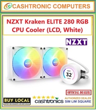 NZXT Kraken ELITE 280 RGB CPU Cooler (LCD, White)