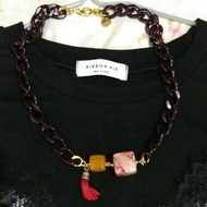 韓國飾物 Aznavour Chain Cube Necklace 頸鍊 (現貨)