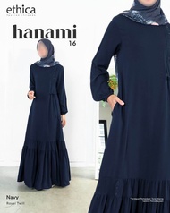 Gamis ETHICA Hanami 16 Black Navy
