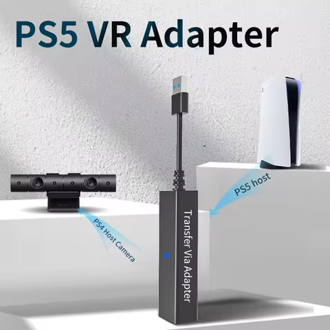 For PS5 VR Cable Adapter For PS5 Console USB 3.0 Mini Camera Connector For PS VR PlayStation 5 Cable