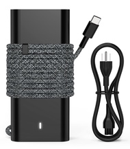 Newest Slim 65W USB C Laptop Charger for Dell Latitude 5520 5420 5320 7420 7410 5290 Chromebook 3100