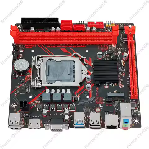 B75A Desktop Computer Motherboard Support DDR3 RAM LGA-1155 Socket Compatible with I3 I5 I7 CPU for
