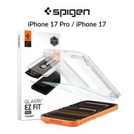 Spigen iPhone 17 Pro / iPhone 17 Screen Protector 1 Pack EZ Fit Pro HD iPhone 17 Pro Tempered Glass