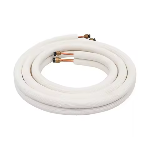 A09G-3Meter Air Conditioner Pair Coil Tube 1/4In 3/8In Insulated Aluminum Wire Set Air Conditioner P