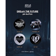 NCT DREAM pin button | Dream the future fanmade merch freebies