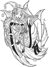 Cool Tattoos,Japanese Girl,Tattoo Stickers,Real Tattoo Look,Resilience,Water-Resistant,Lasts 1-2 Wee