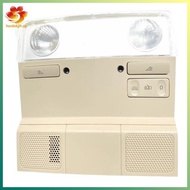 [hzsdakjjh.] Beige Roof Reading Light with Spotlight Assy  CC  Golf 5 6   1K0947105P 1KD947105B Ceil